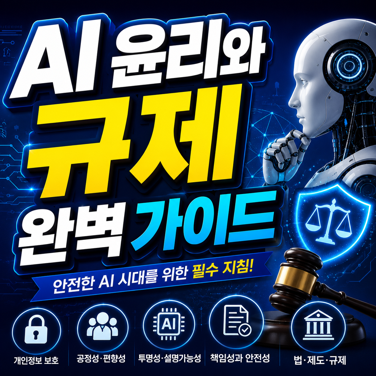 AI 윤리와 규제 완벽 가이드