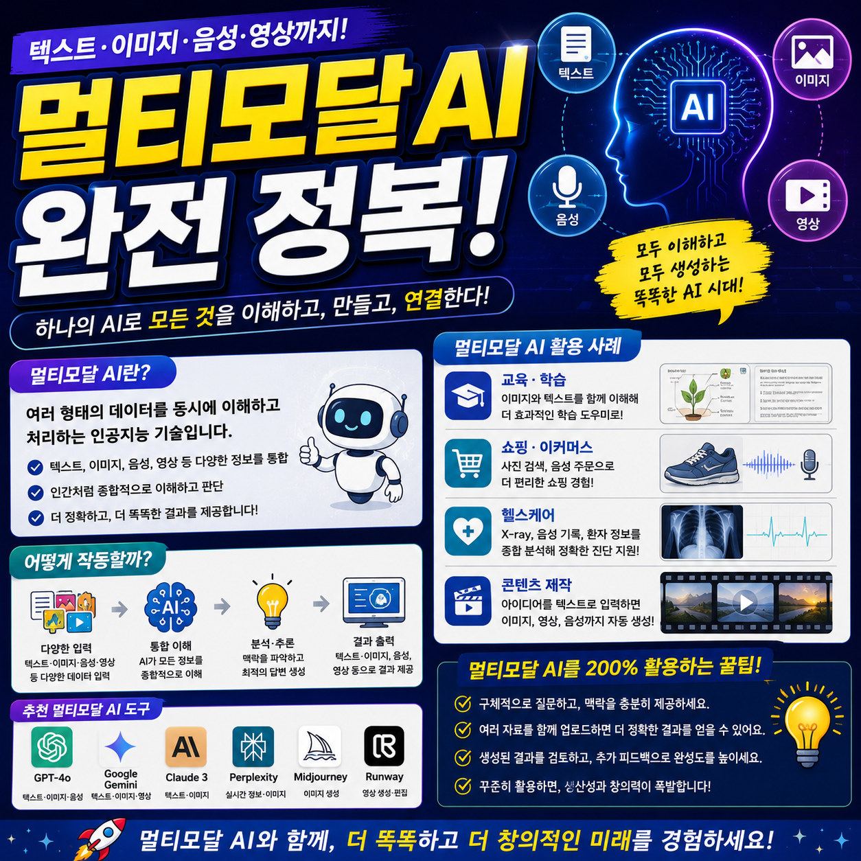 멀티모달 AI 완전 정복!